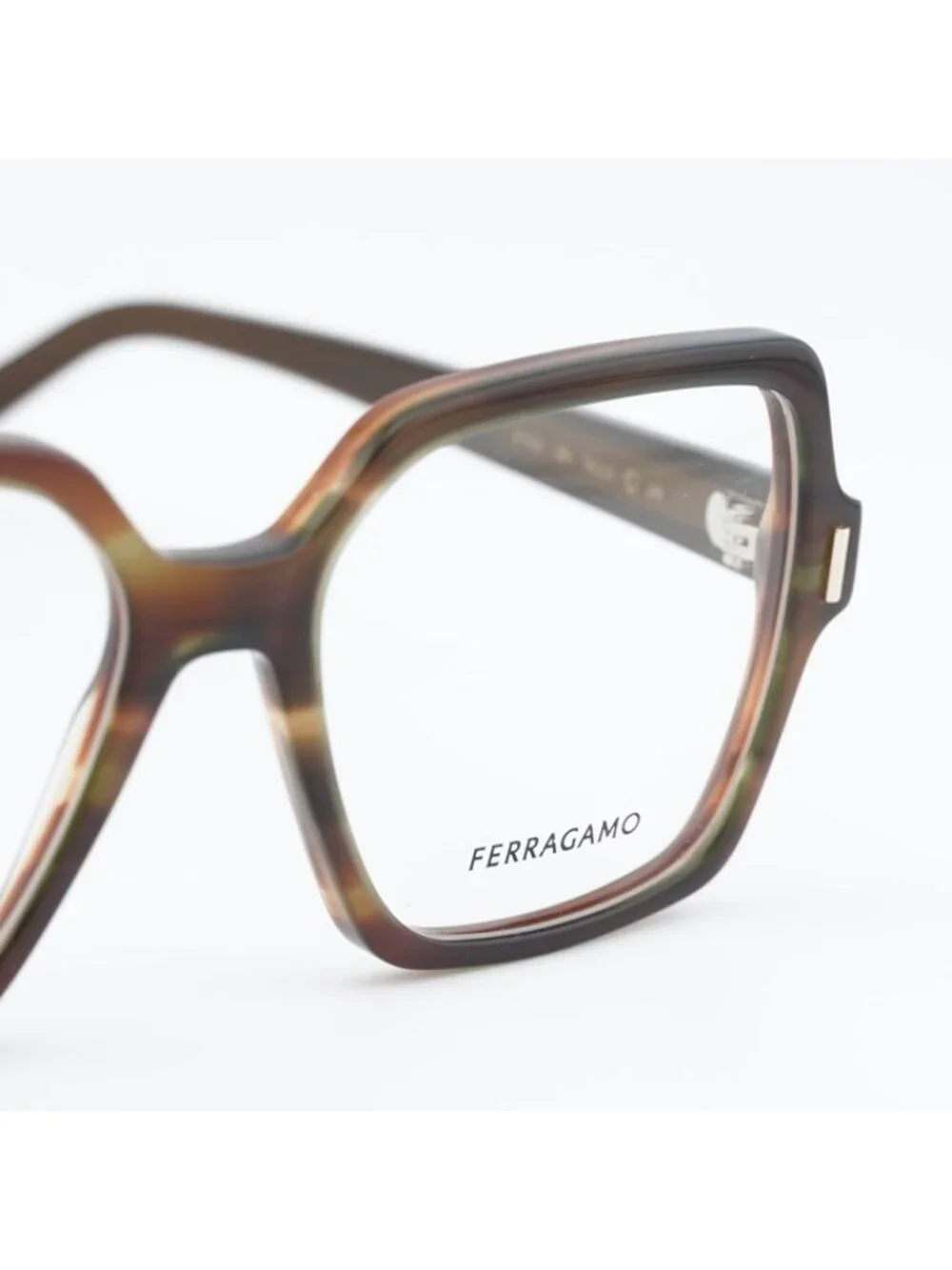 Salvatore Ferragamo SF3031 280 Eyeglasses Brown 56mm Square Frame